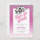 Search for glitter hens party invitations Pink
