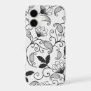 Search for black and white flower iphone cases For her