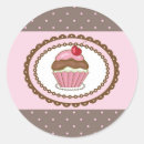 Search for vintage cupcakes stickers Candy