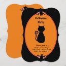 Search for stylish halloween invitations Black and orange