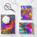 Search for iridescent wrapping paper Metallic