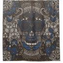 Search for blue and brown shower curtains White