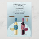 Search for wine bottle birthday invitations Celebration
