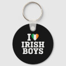 Search for irish music key rings Shamrock leaf