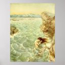 Search for vintage mermaid illustration posters Ocean