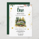 Search for camping 1st birthday invitations Adventure