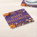 Search for happy halloween coasters Pumpkin