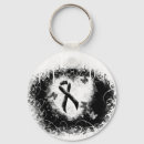 Search for black ribbon key rings Awareness