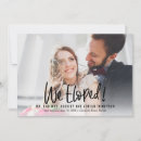 Search for elopement reception invitations Just married