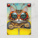 Search for cute car postcards Cat