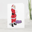 Search for skinny christmas cards Santa