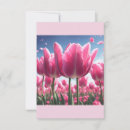 Search for tulips note cards Pink