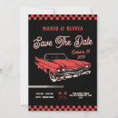 Search for vintage car save the dates Classic