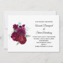 Search for magenta floral wedding invitations Flowers