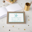 Search for beach wedding guest books Nautical