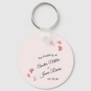 Search for romantic wedding key rings Floral