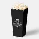 Search for popcorn boxes Black and white