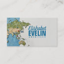 Search for map business cards Travel