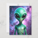 Search for aliens postcards Creature