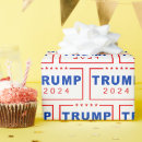 Search for president wrapping paper Political