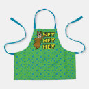 Search for yogi aprons Bold cartoon typography