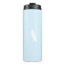 Search for light blue mugs Initials