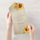 Search for sunflower bouquet wedding invitations Flowers