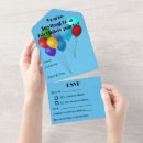 Search for rsvp birthday invitations Red