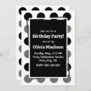 Search for polka dot invitations Minimal
