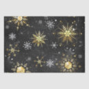 Search for black and gold tissue paper Xmas