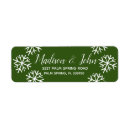 Search for winter snow return address labels Trendy