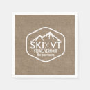 Search for snow ski napkins Skiing