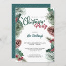 Search for border christmas invitations Red