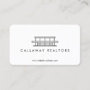 Search for rental property business cards Modern