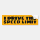 Search for speed limit bumper stickers Driving