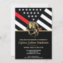 Search for firefighter party invitations First responder