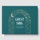 Search for stars wedding guest books Moon