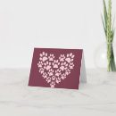 Search for pawprints cards Heart