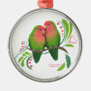 Search for lovebird christmas tree decorations Parrot