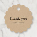 Search for wedding favour tags Typography