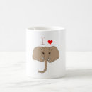 Search for funny elephant mugs Cartoon