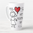 Search for red hearts mugs Mum