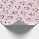 Search for pink penguin wrapping paper Cute