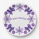 Search for purple christmas plates Elegant
