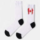 Search for canada flag socks Red
