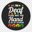 Search for hearing aid stickers Asl alphabet