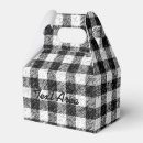 Search for black and white checkered favour boxes For him