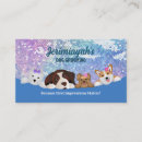 Search for dog boarding business cards Groomer