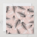 Search for palm tree stamp cards Pink
