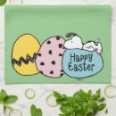 Search for easter decorations tea towels Decorated eggs